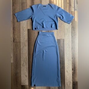 Olivvi World NWOT Set Scuba Material Size XS